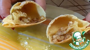 Пирожное "Ракушки" с орехами Пирожное "Ракушки" с орехами