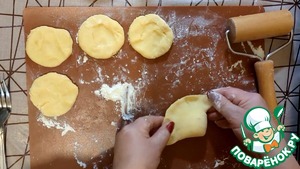 Пирожное "Ракушки" с орехами Пирожное "Ракушки" с орехами