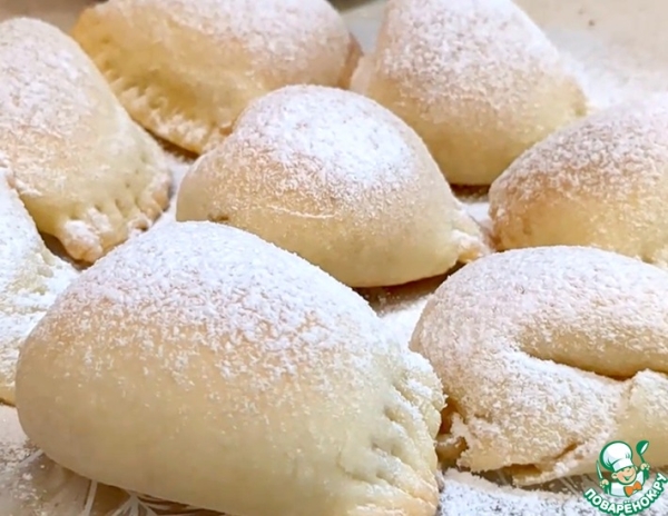 Пирожное "Ракушки" с орехами Пирожное "Ракушки" с орехами