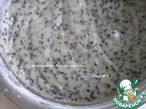 Постное кунжутное печенье на пиве Постное кунжутное печенье на пиве