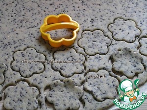 Постное кунжутное печенье на пиве Постное кунжутное печенье на пиве