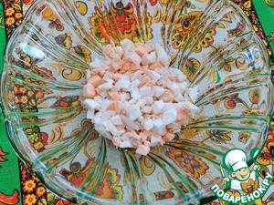 Салат с морской капустой