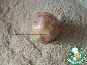 Шарики из креветок в кокосовом соусе Шарики из креветок в кокосовом соусе