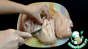 Тушеные куриные грудки в сливочном соусе Тушеные куриные грудки в сливочном соусе