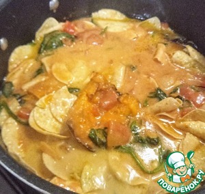 Тыквенное карри с пападамами Тыквенное карри с пападамами