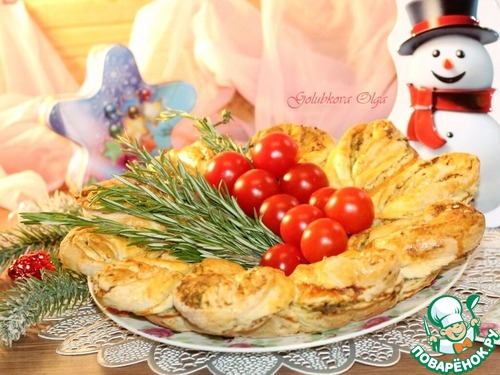 Пирог "Венок" с 2 начинками Пирог "Венок" с 2 начинками