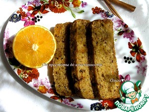 Пряный тыквенно-апельсиновый постный кекс Пряный тыквенно-апельсиновый постный кекс