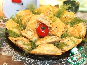 Вкусные ракушки с начинкой из индейки