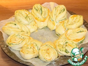 Пирог "Венок" с 2 начинками Пирог "Венок" с 2 начинками