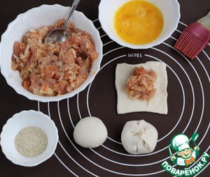 Ленивые мини пирожки с индейкой Ленивые мини пирожки с индейкой