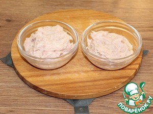 Змейки из слоеного теста с начинкой Змейки из слоеного теста с начинкой