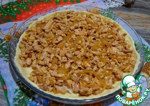 Пирог с рисом и жареной индейкой Пирог с рисом и жареной индейкой