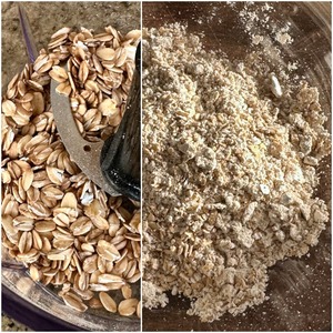 Овсяный блин. Зимний завтрак Овсяный блин. Зимний завтрак