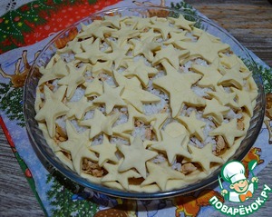 Пирог с рисом и жареной индейкой Пирог с рисом и жареной индейкой