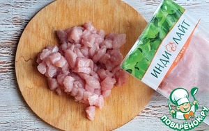 Пирог с индейкой и лисичками Пирог с индейкой и лисичками