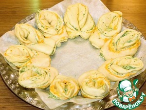Пирог "Венок" с 2 начинками Пирог "Венок" с 2 начинками