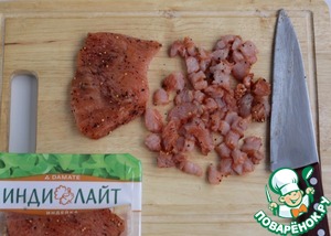 Ленивые мини пирожки с индейкой Ленивые мини пирожки с индейкой