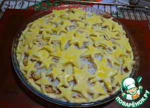 Пирог с рисом и жареной индейкой Пирог с рисом и жареной индейкой