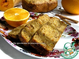 Пряный тыквенно-апельсиновый постный кекс Пряный тыквенно-апельсиновый постный кекс