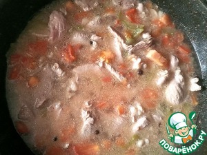 Азу из филе бедра индейки Азу из филе бедра индейки