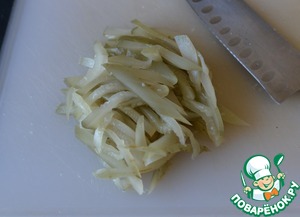 Азу из индейки в сметанном соусе Азу из индейки в сметанном соусе