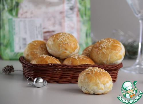 Ленивые мини пирожки с индейкой Ленивые мини пирожки с индейкой