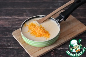 Брокколи с сырным соусом