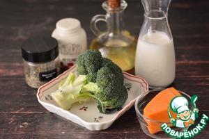 Брокколи с сырным соусом