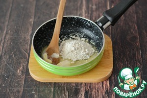 Брокколи с сырным соусом