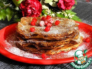 Постные яблочные блинчики Постные яблочные блинчики