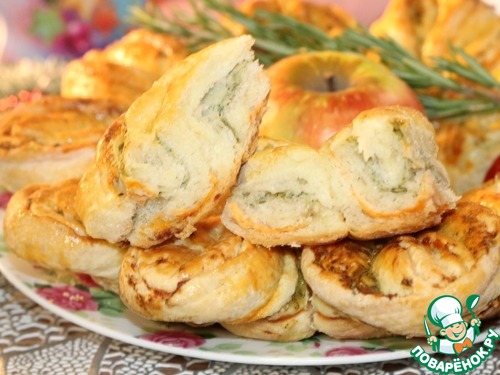 Пирог "Венок" с 2 начинками Пирог "Венок" с 2 начинками