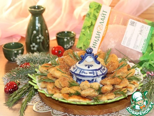 Домашние наггетсы из филе индейки Домашние наггетсы из филе индейки