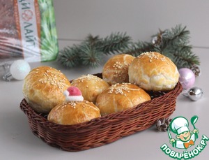 Ленивые мини пирожки с индейкой Ленивые мини пирожки с индейкой