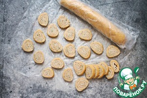 Закусочное печенье с ветчиной и сыром Закусочное печенье с ветчиной и сыром