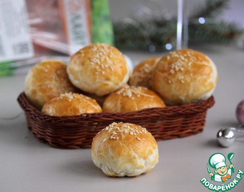 Ленивые мини пирожки с индейкой Ленивые мини пирожки с индейкой