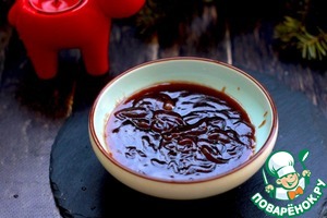 Филе индейки с гранатовой глазурью