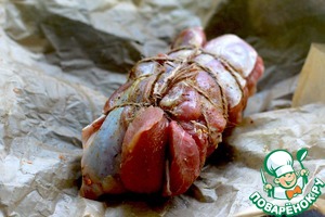 Филе индейки с гранатовой глазурью