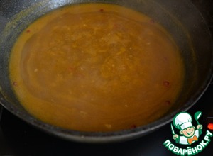 Фрикадельки из индейки в цитрусовой глазури