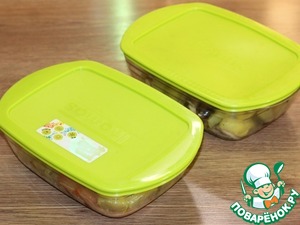 Горячее блюдо из индейки и овощей