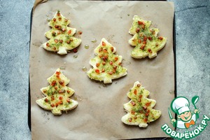 Горячие бутерброды Ёлочки Горячие бутерброды Ёлочки