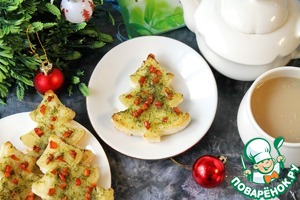 Горячие бутерброды Ёлочки Горячие бутерброды Ёлочки