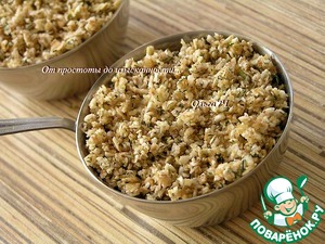 Грибной крамбл