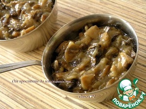 Грибной крамбл