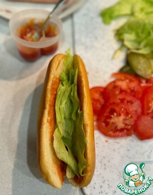 Хот-дог "Новогодний"