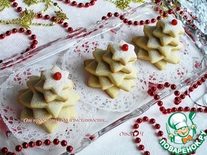 Имбирно-лимонное печенье «Ёлочки»