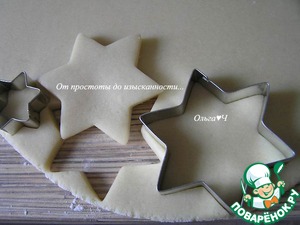 Имбирно-лимонное печенье «Ёлочки»