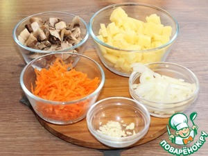 Индейка в горшочке с грибной зажаркой Индейка в горшочке с грибной зажаркой