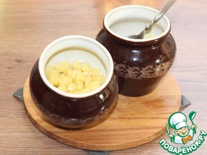 Индейка в горшочке с грибной зажаркой Индейка в горшочке с грибной зажаркой