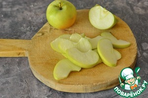 Яблоки, печёные дольками Яблоки, печёные дольками