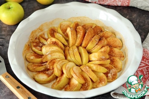 Яблоки, печёные дольками Яблоки, печёные дольками